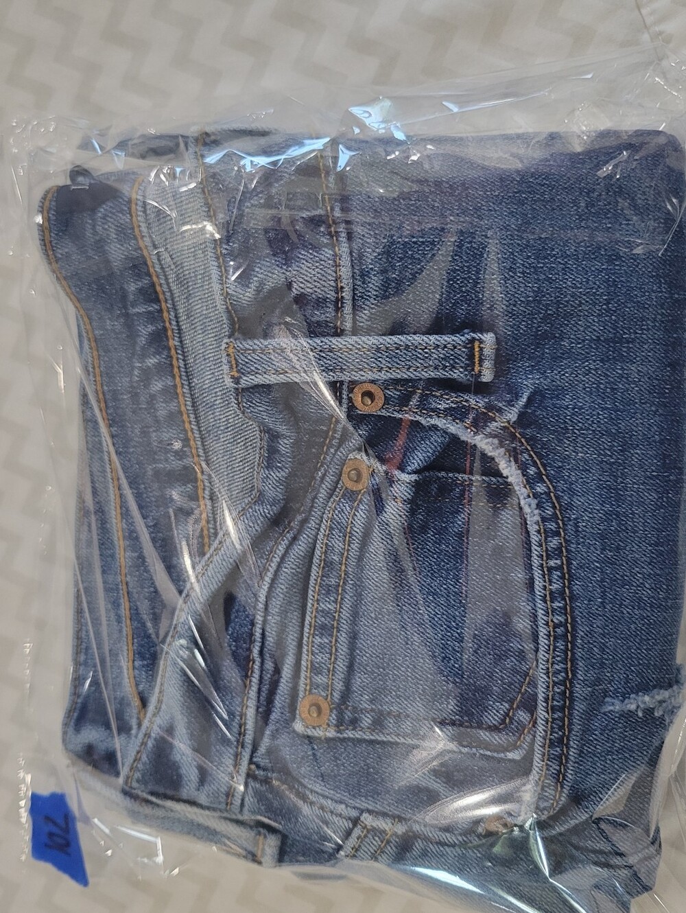 J. Crew Medium Blue Straight-Leg Women's Jeans Slim "The Boyfriend" Size 30 - Picture 15 of 15